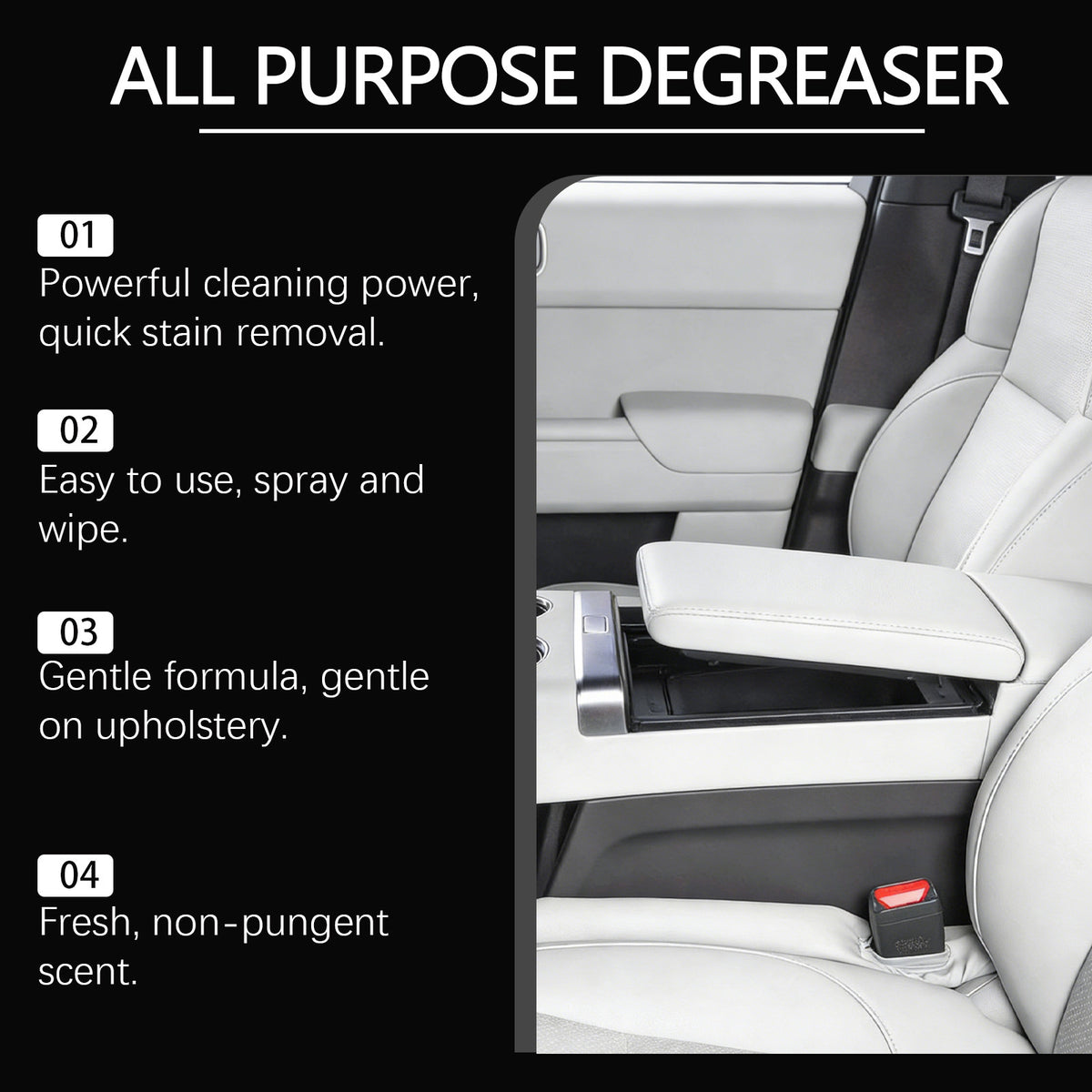 One Cleaner for Everyday Messes Across Your Car Interior