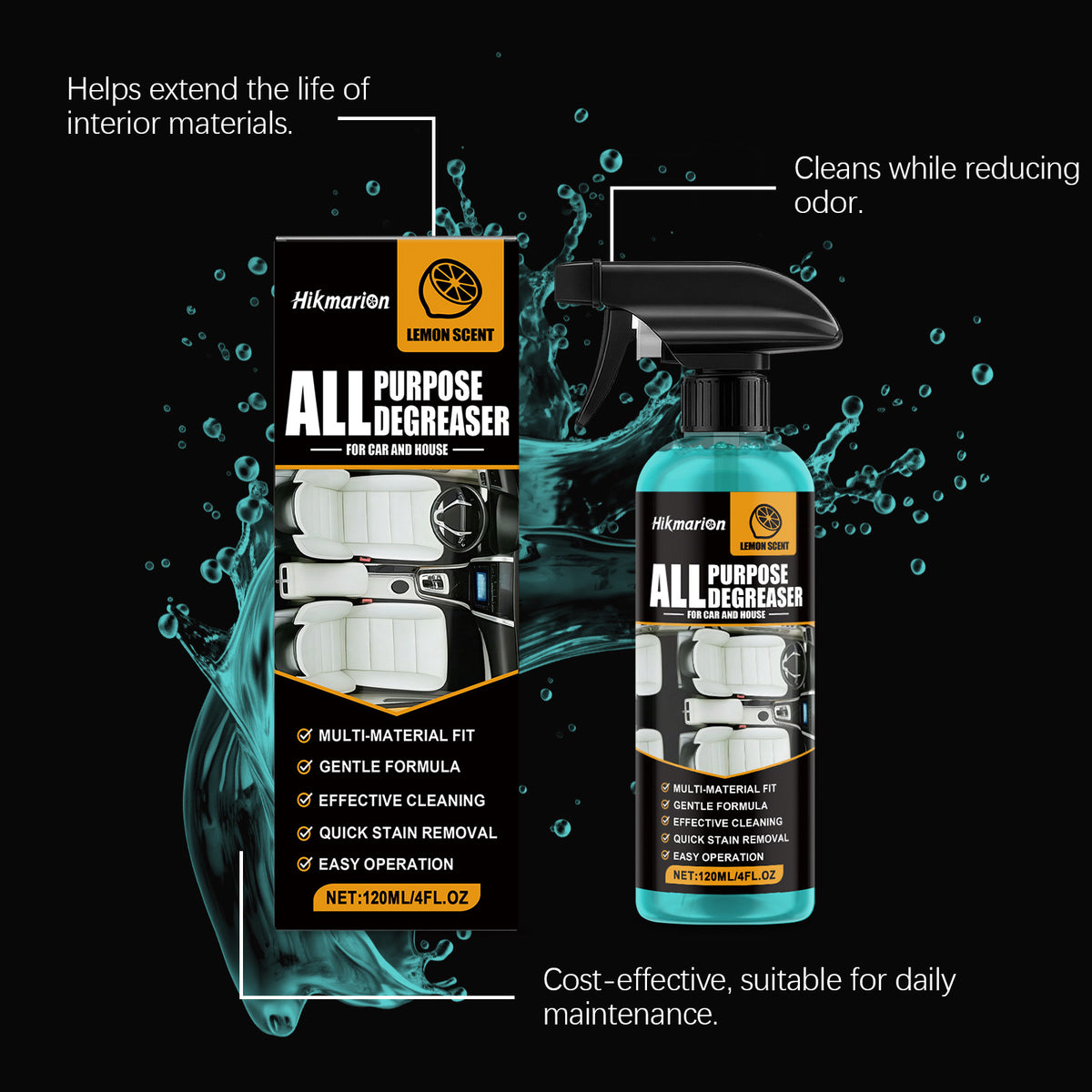 One Cleaner for Everyday Messes Across Your Car Interior