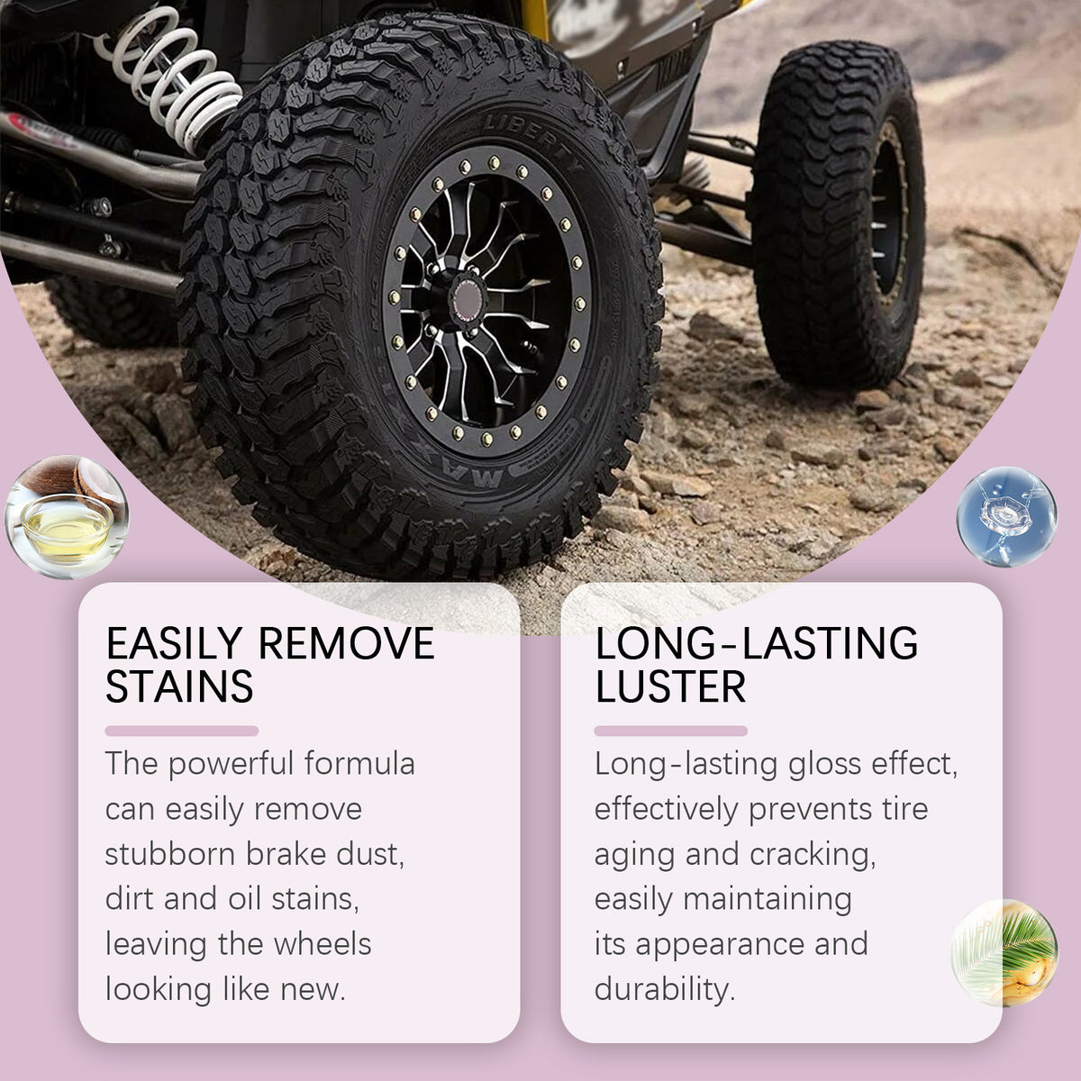 Refine your car care|Quick rust removal & easy surfacecleaning